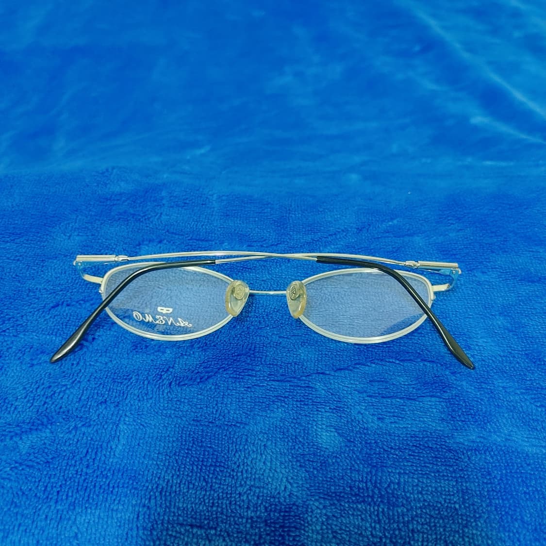 실버 반무테 빈티지안경 상품이미지4