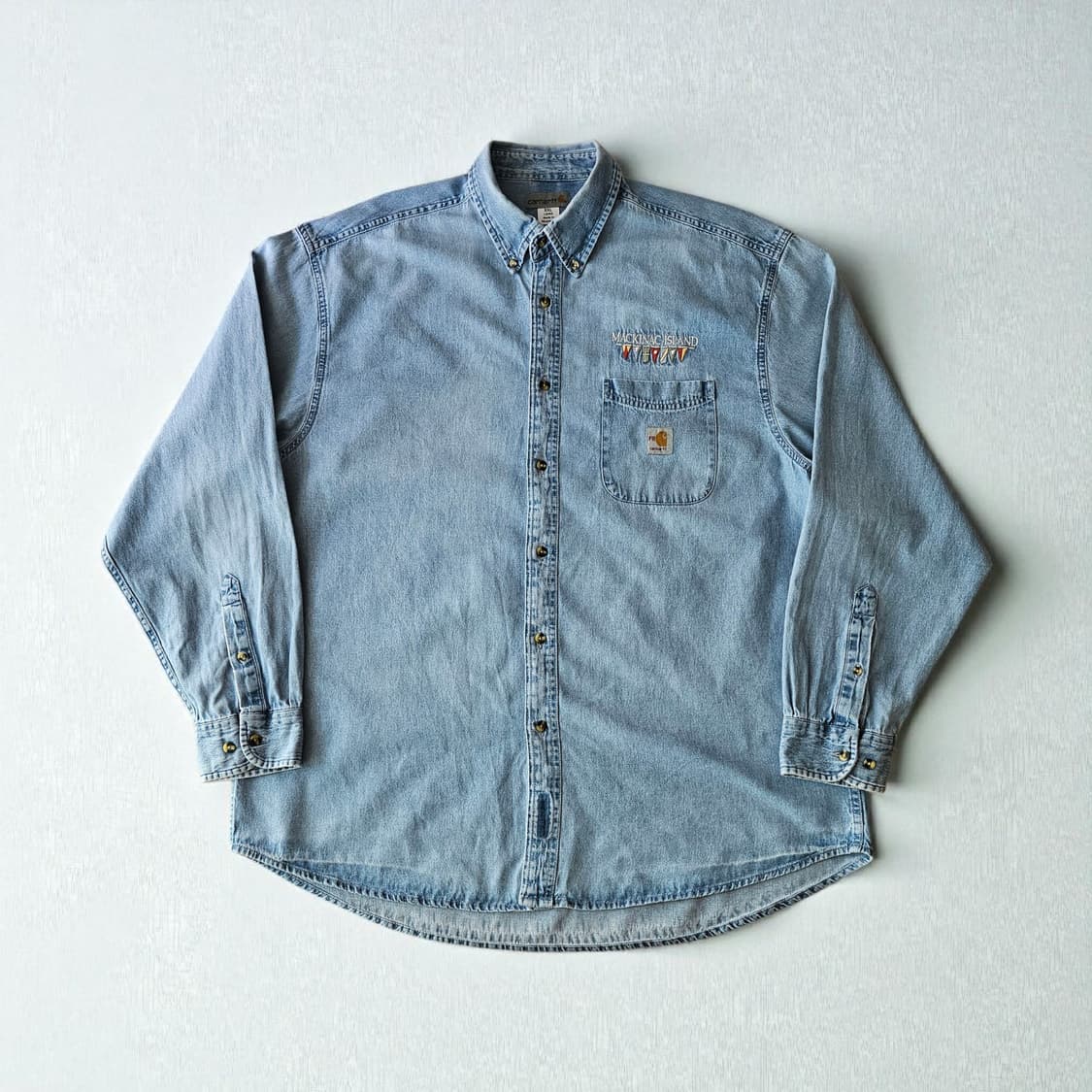 FR칼하트 면 오버핏 긴팔셔츠 XXL 상품이미지1