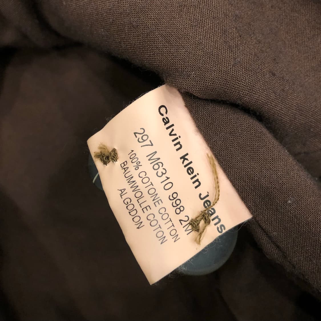 캘빈클라인 브라운 코듀로이 블레이저 자켓  상품이미지5