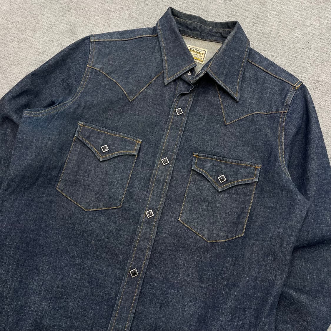 M 빅존 데님 웨스턴 셔츠 상품이미지2