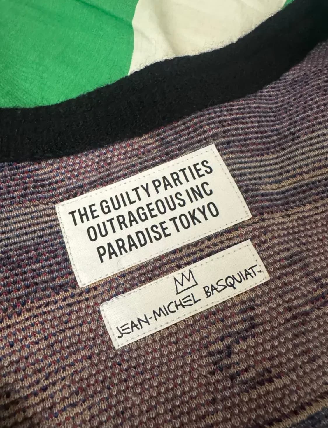 와코마리아 바스티아 협업 모헤어가디건 L 상품이미지4