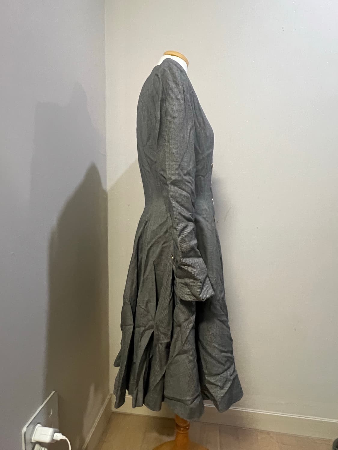 Dior 디올 빈티지 레어 소장템 플레어 원피스 자켓  상품이미지2