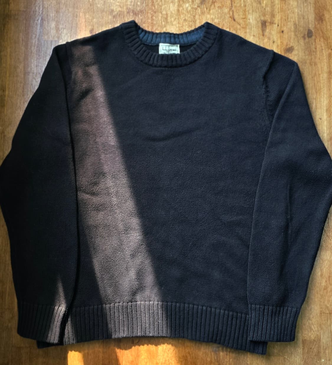L.L.Bean 엘엘빈 블랙 니트 M 일본 발매 상품이미지1