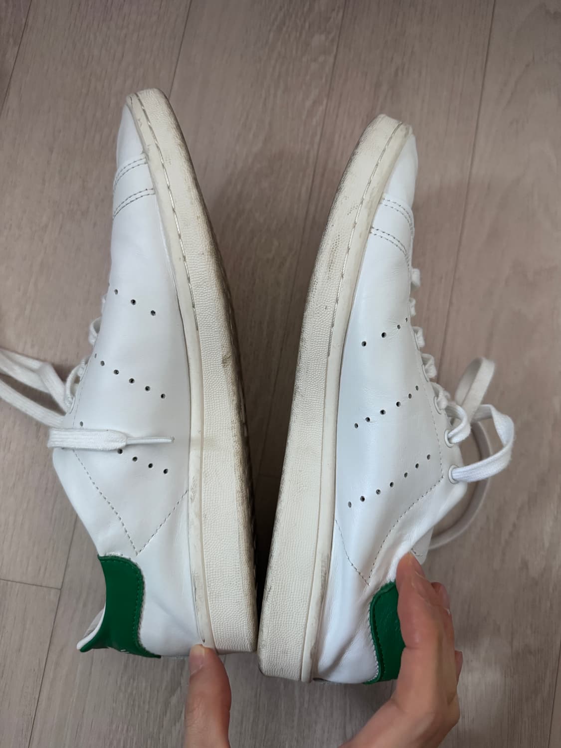 아디다스 스탠스미스 데콘 화이트 270 IE9118   상품이미지5