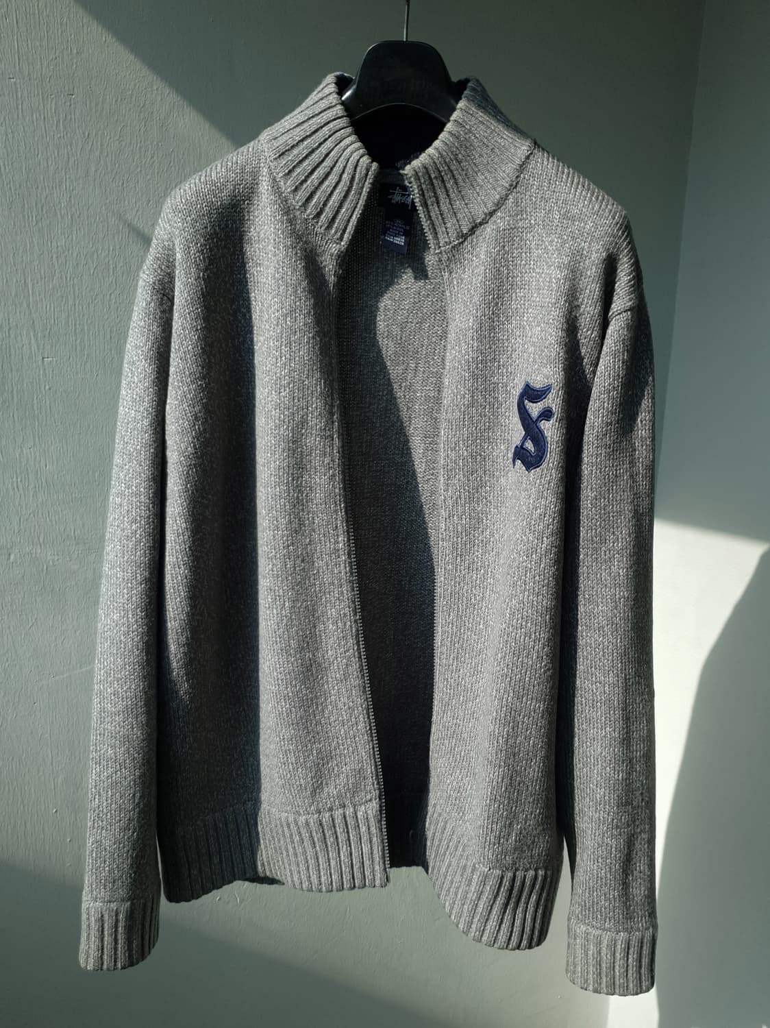 90s, 00s STUSSY driver knit zipup 상품이미지6