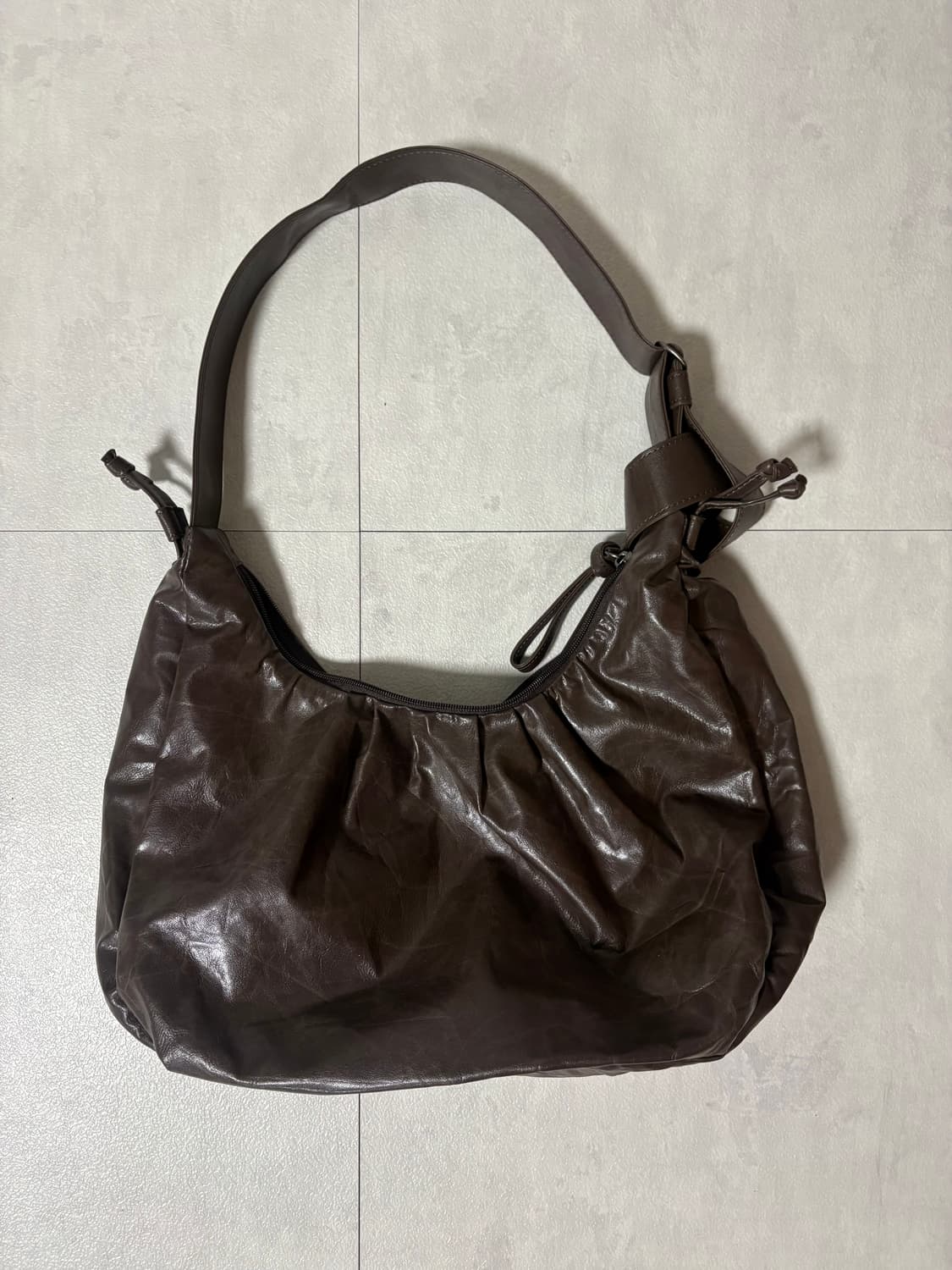 조셉 앤 스테이시 데일리 링클백 스몰_폭스 레더 브라운 상품이미지3