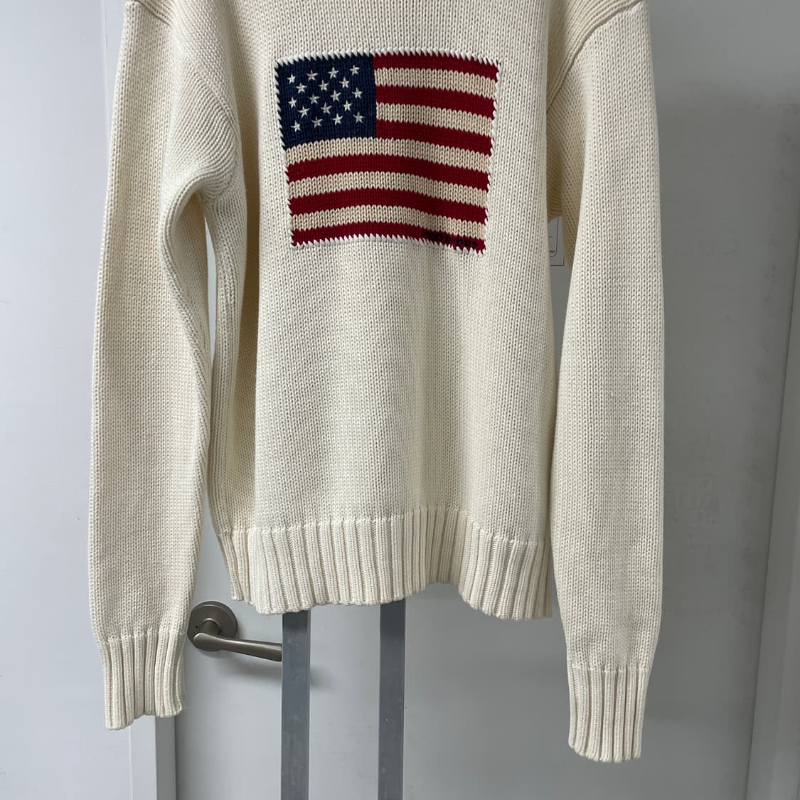 폴로 랄프로렌 성조기 니트 L 상품이미지3