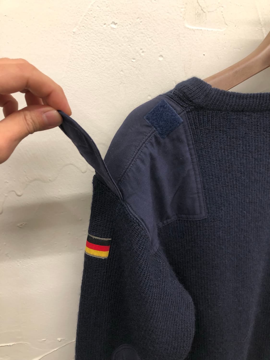 독일군 코만도 니트 다크네이비 상품이미지5