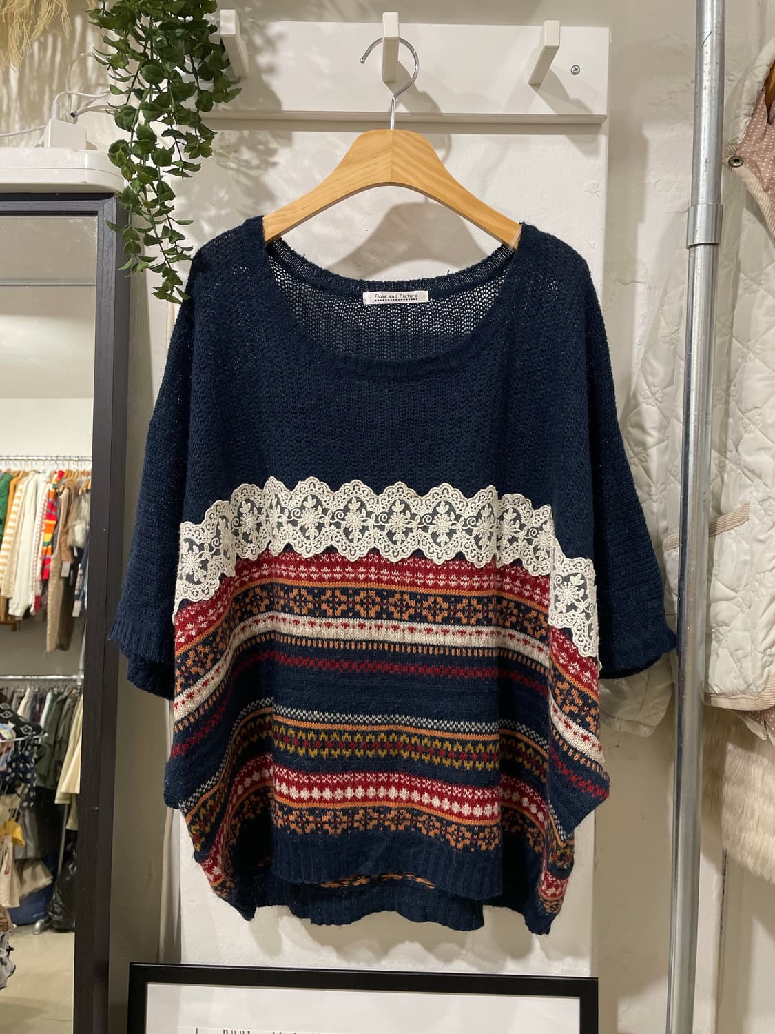 노르딕 오버핏 레이어드 니트 상품이미지7