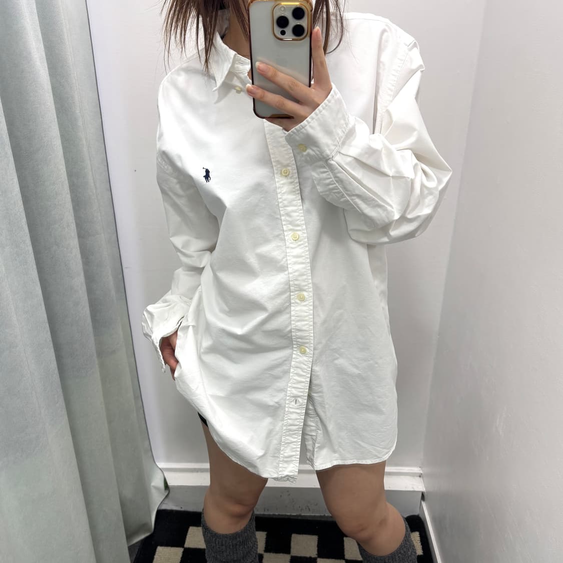 랄프로렌 클래식핏 화이트 셔츠 상품이미지1