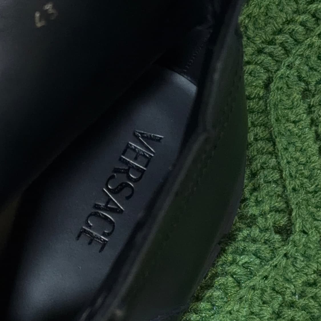 베르사체 그레카 포르티코 레더 부츠 상품이미지7