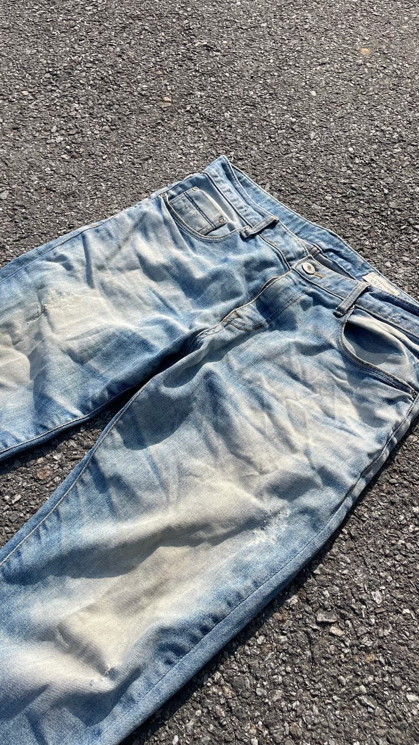 지오다노 빈티지 페이딩 스키니진 상품이미지2