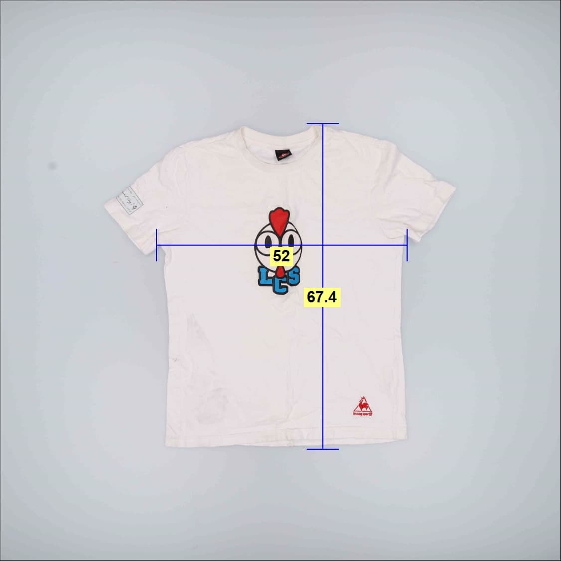 L 르꼬끄 프린팅 반팔티 0407H1 상품이미지6