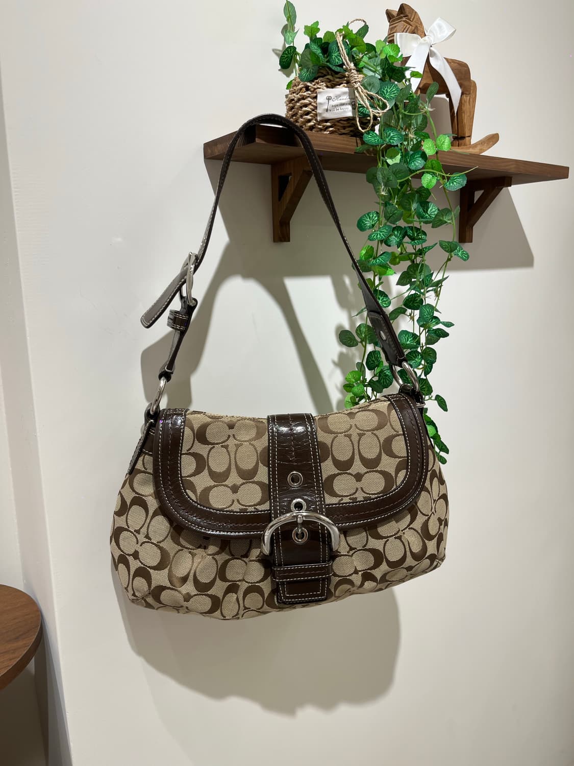 Coach Basic Brown Shoulder Bag 상품이미지2