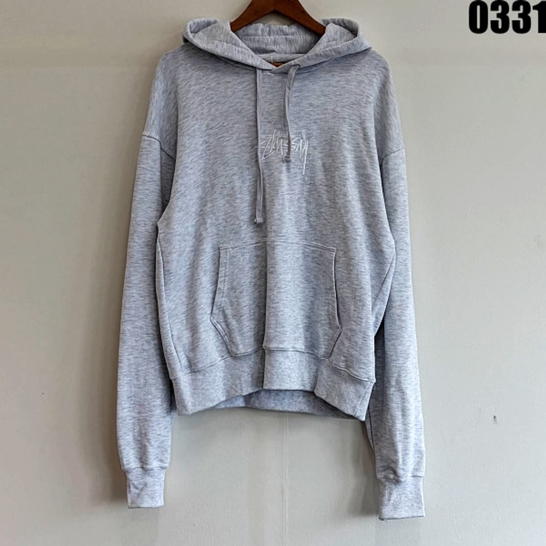 스투시(STUSSY) 베이직 로고 후드티 L 0331 상품이미지1