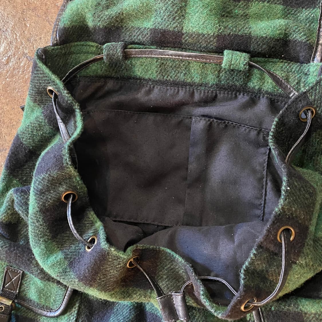 빔즈 체크 백팩 상품이미지9