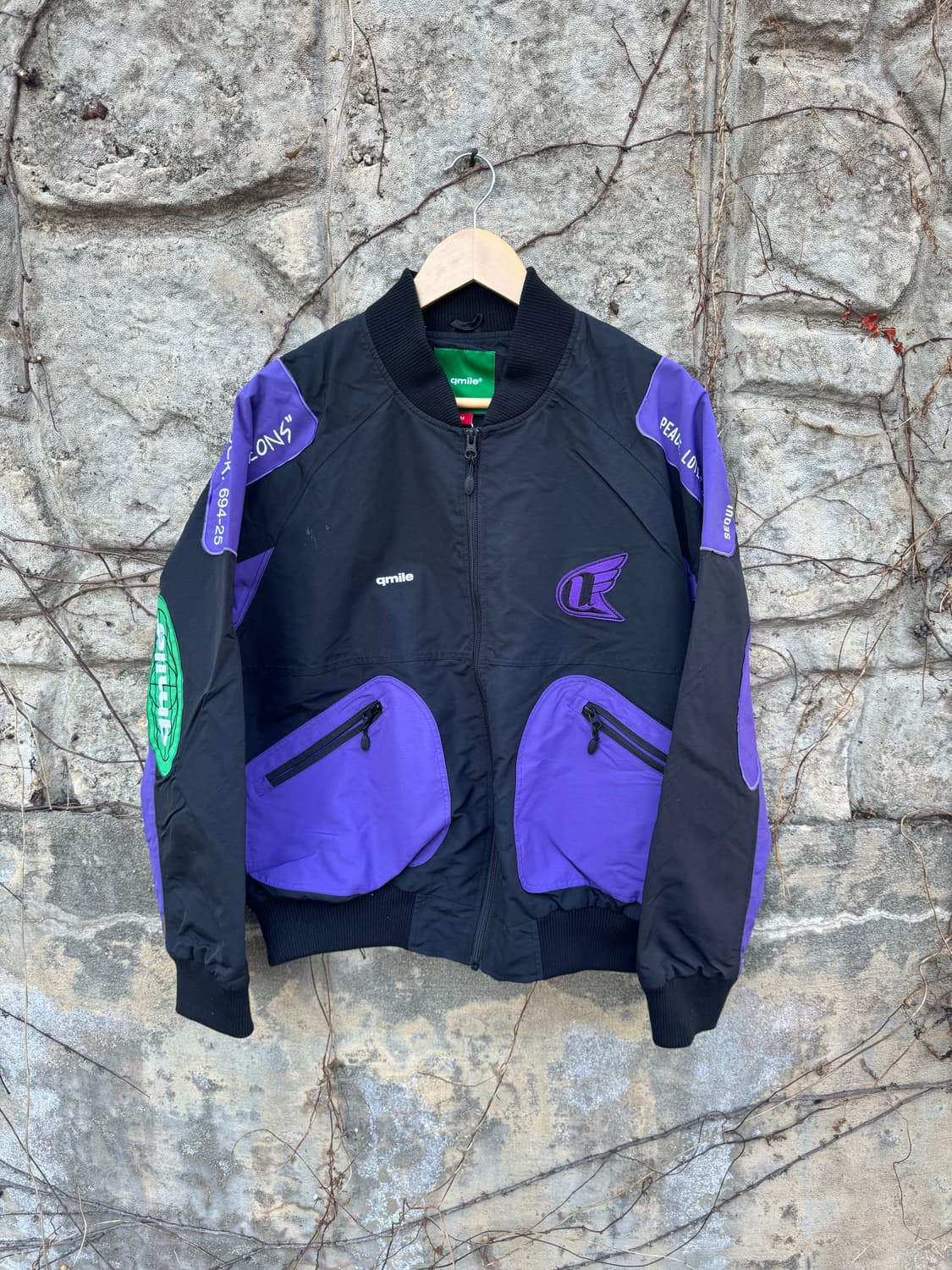 큐마일 모터사이클 스타일 스노우보드복 봄버 자켓 m 상품이미지1