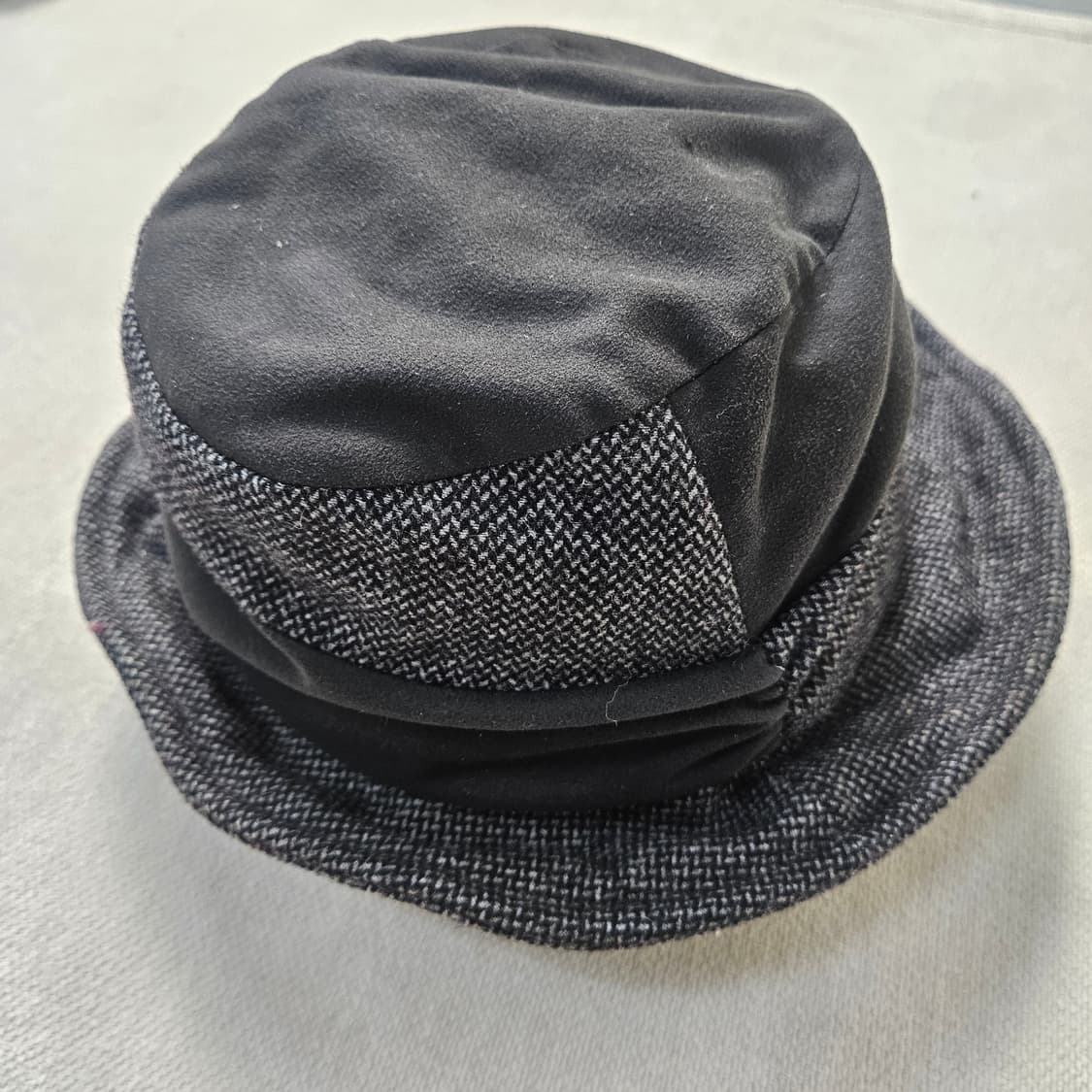 57.5 닥스 헤링본 버킷햇 모자 0326Y 상품이미지4