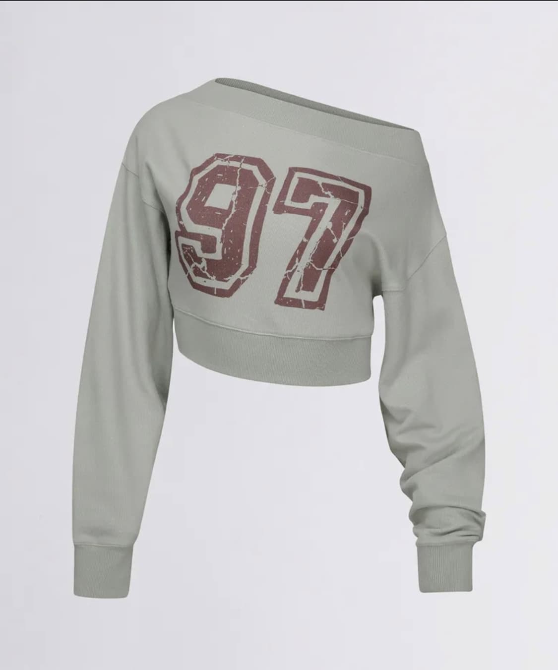 스컬프터 크롭 오프숄더 상품이미지1