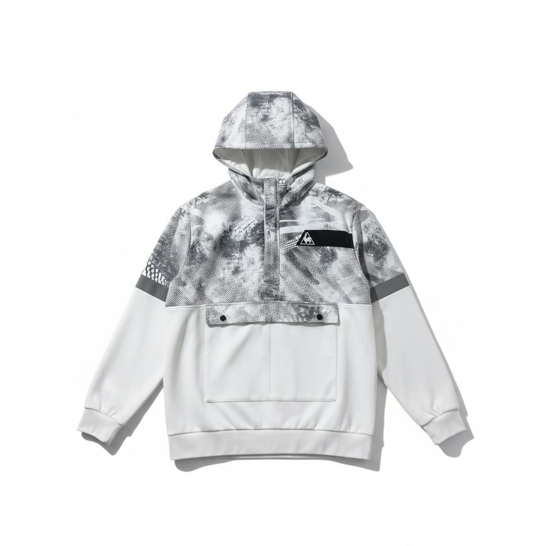 르꼬끄 화이트 후드 아노락 상품이미지1