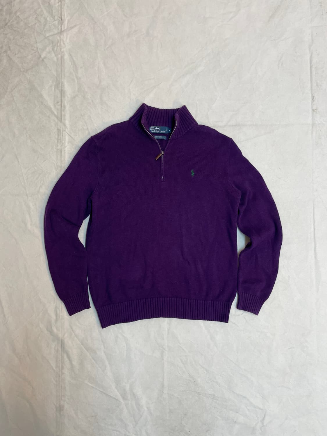 폴로 반집업 니트 상품이미지1