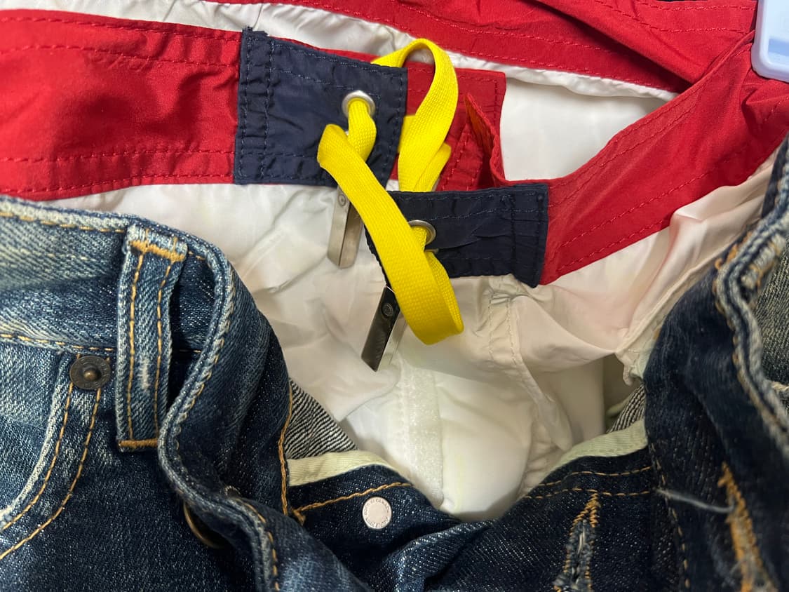 디스퀘어드2 데님 패치 롤업 청바지 46사이즈 상품이미지4