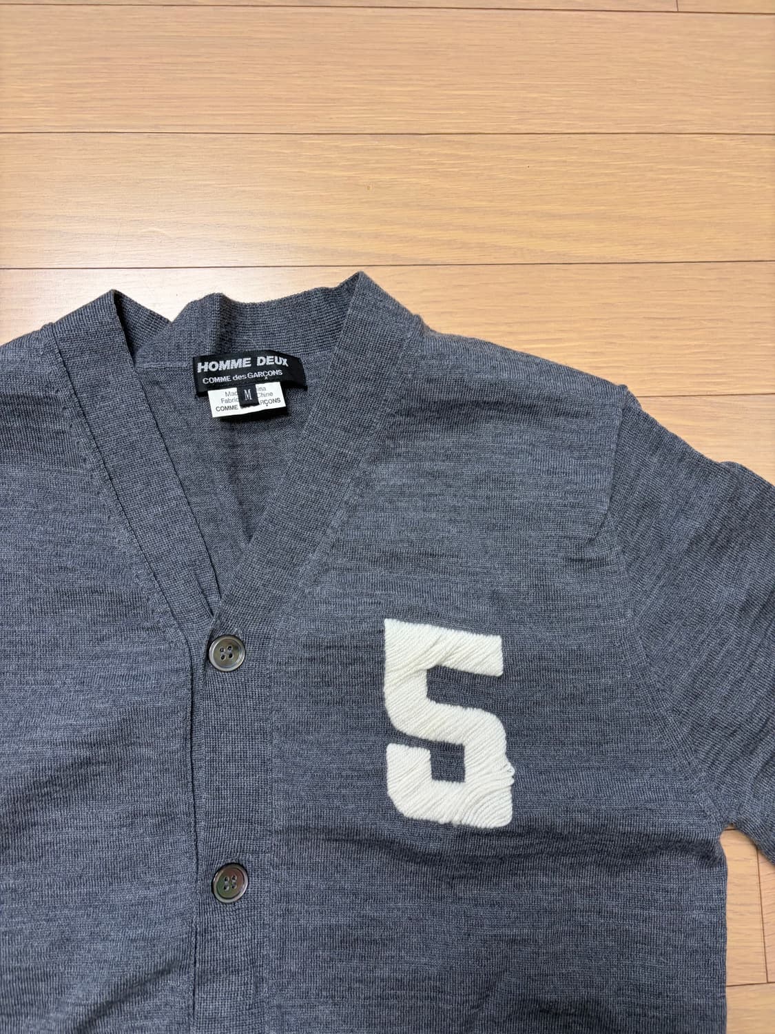 꼼데 니트 가디건 M사이즈 상품이미지2