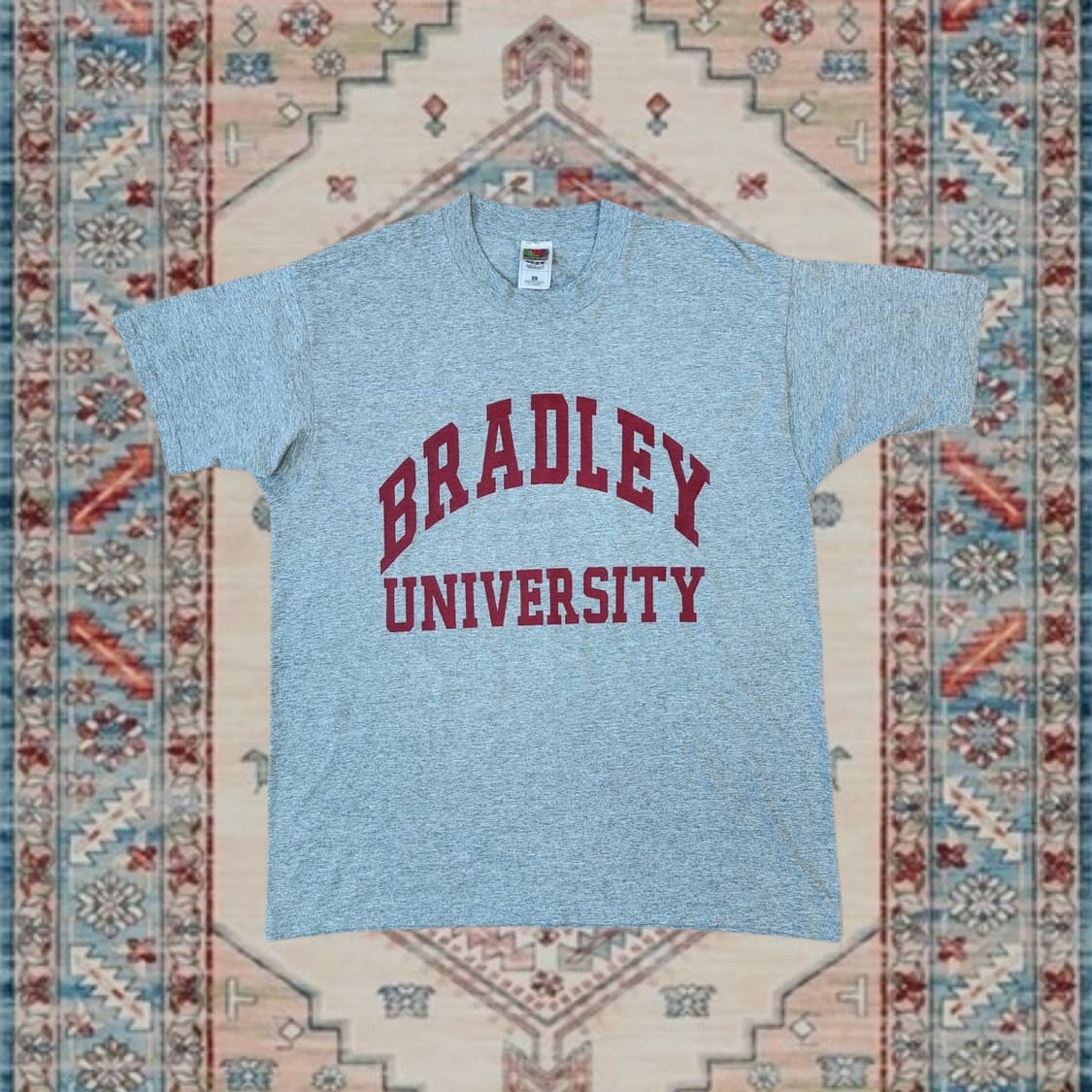 Bradley University 컬리지 빈티지 티셔츠 XL 상품이미지1