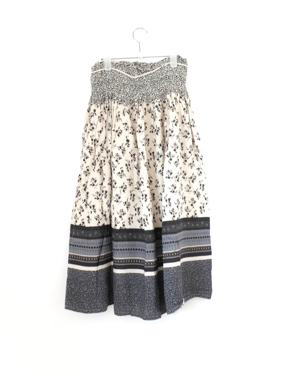 빈티지 플라워 롱 스커트 & 원피스 모리걸 상품이미지5