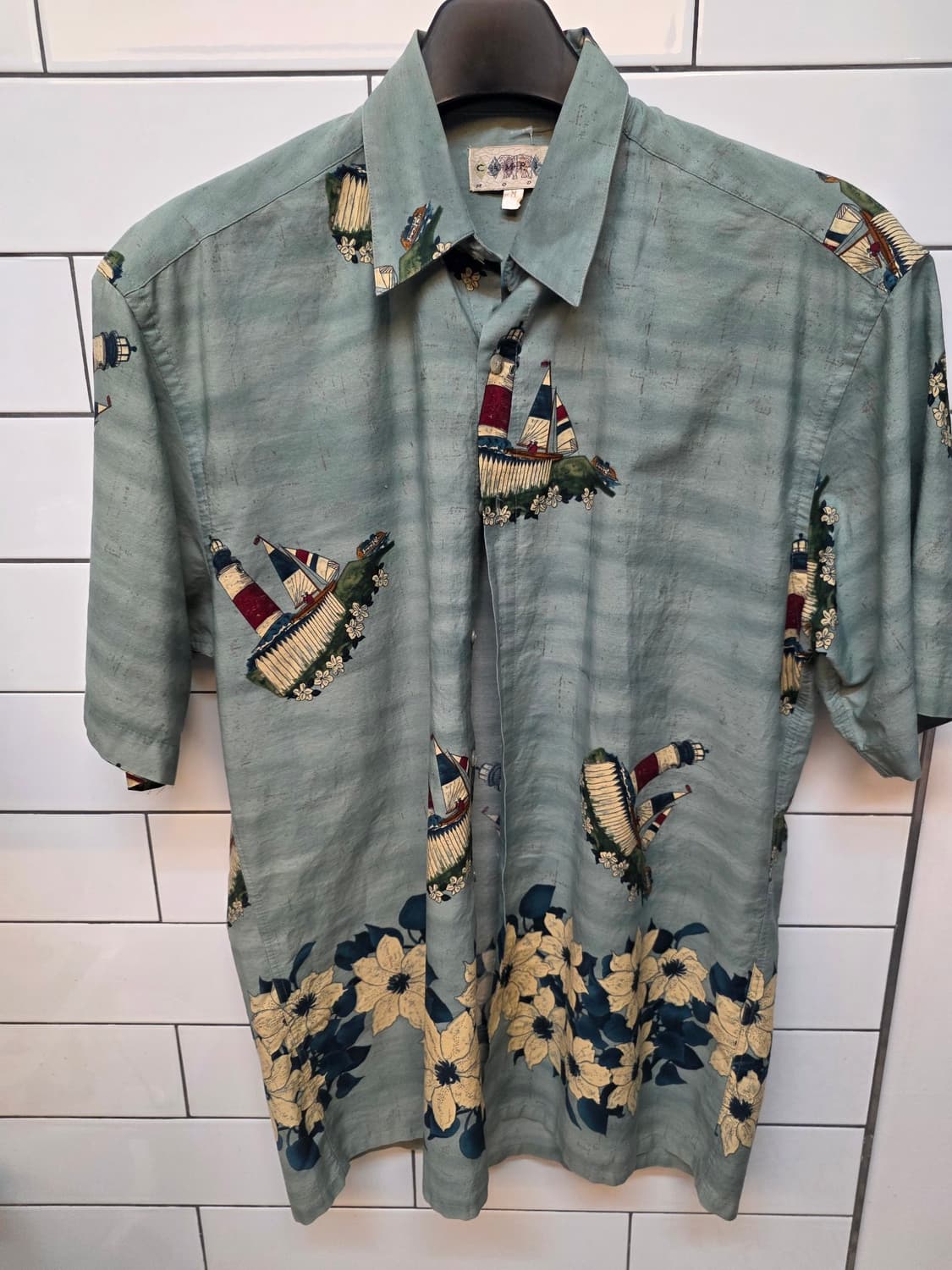 (L,XL)미국 빈티지 하와이안 셔츠 판매 상품이미지1
