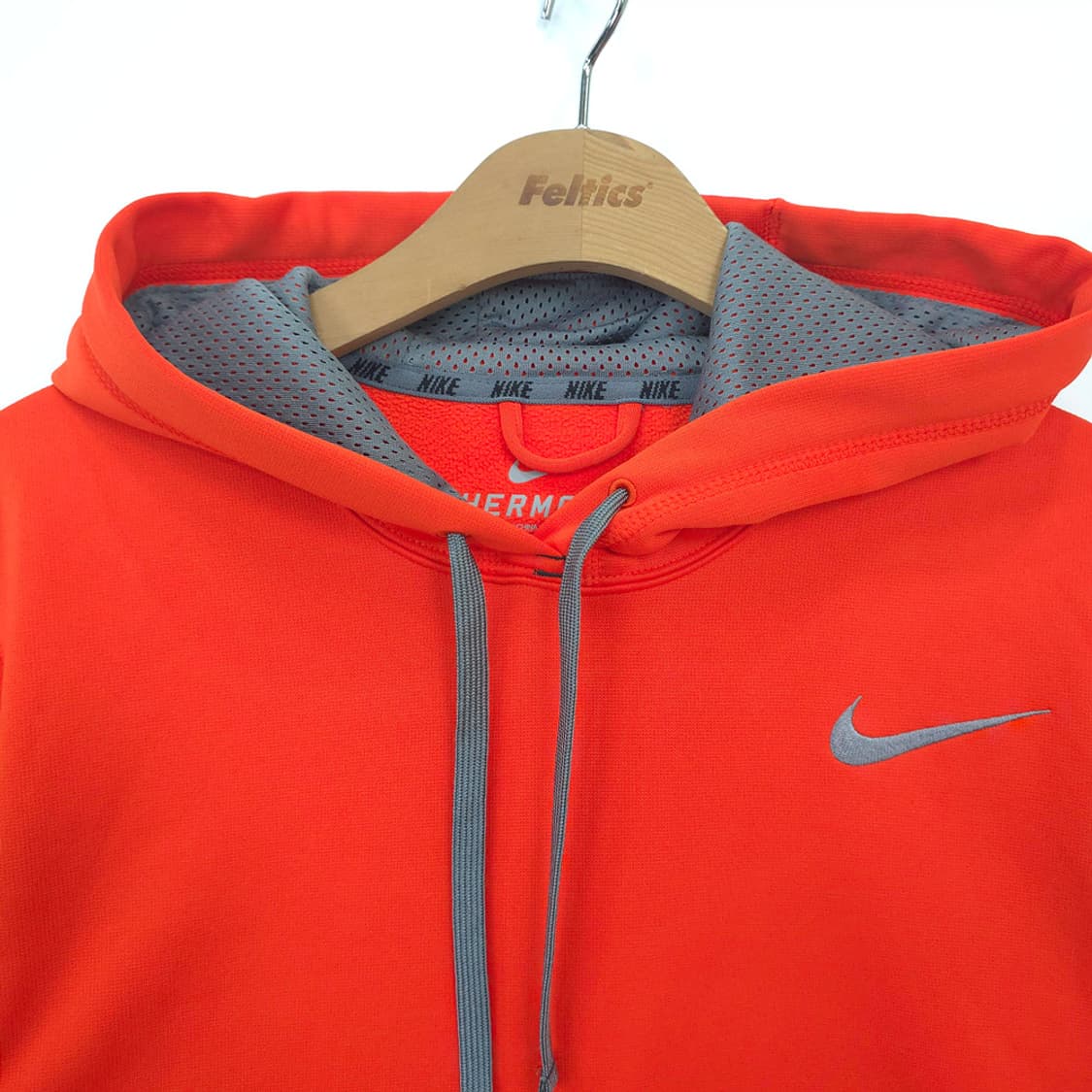 남성 나이키 Nike 오렌지 후드티 L 상품이미지2