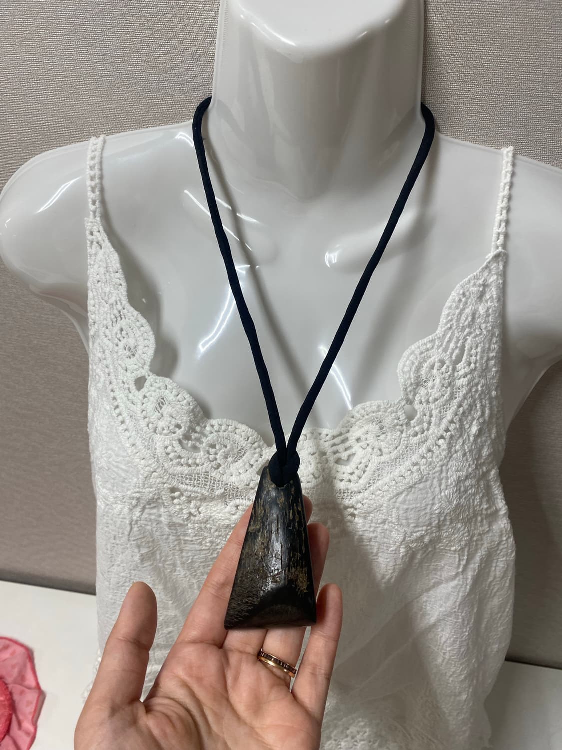 나무 팬던트 우드 목걸이 2세트 상품이미지5