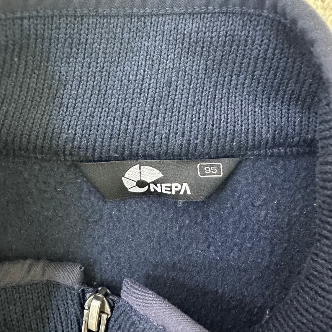 95 네파 네이비 플리스 자켓 0323D 상품이미지2