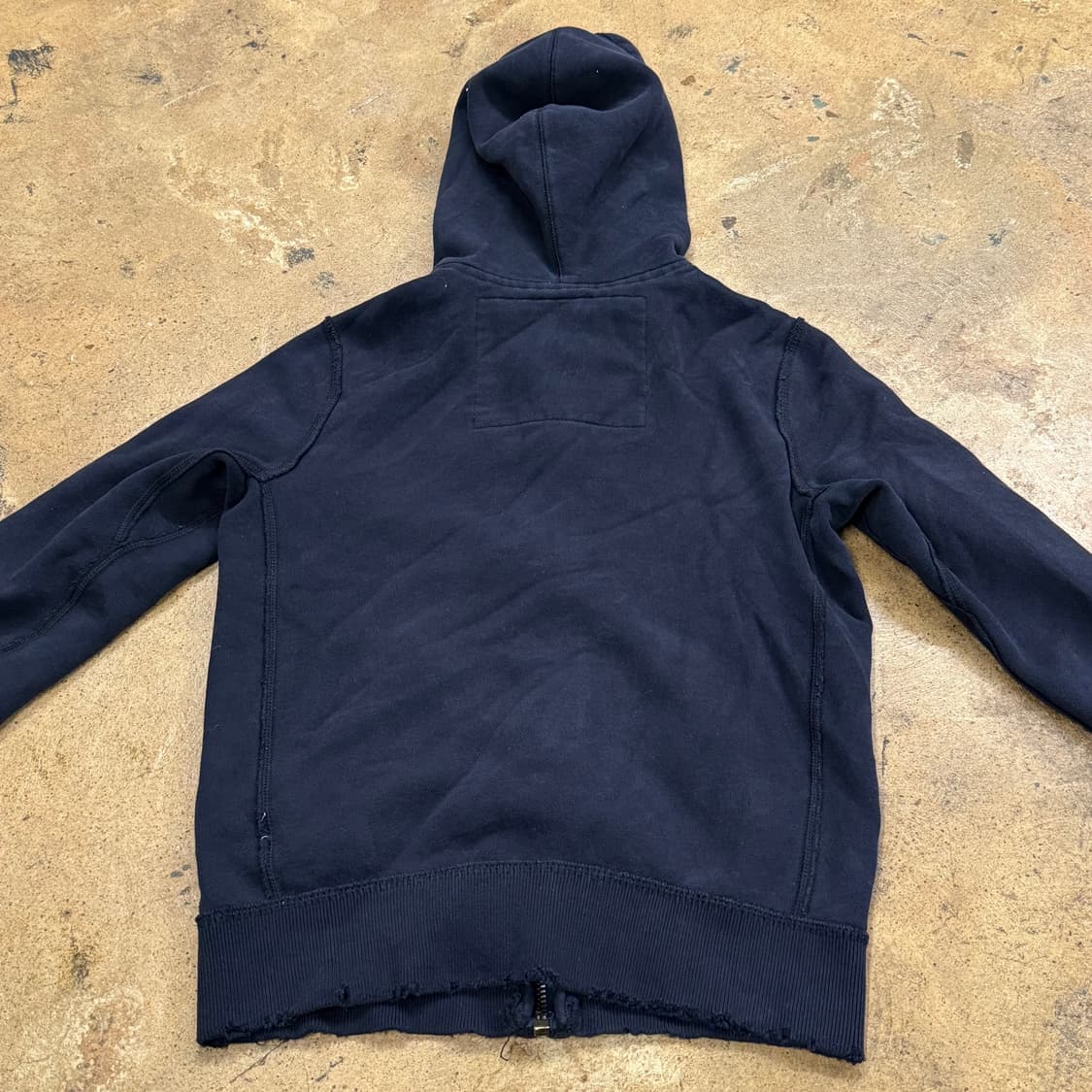 아베크롬비 네이비 검빨 후드집업 상품이미지4