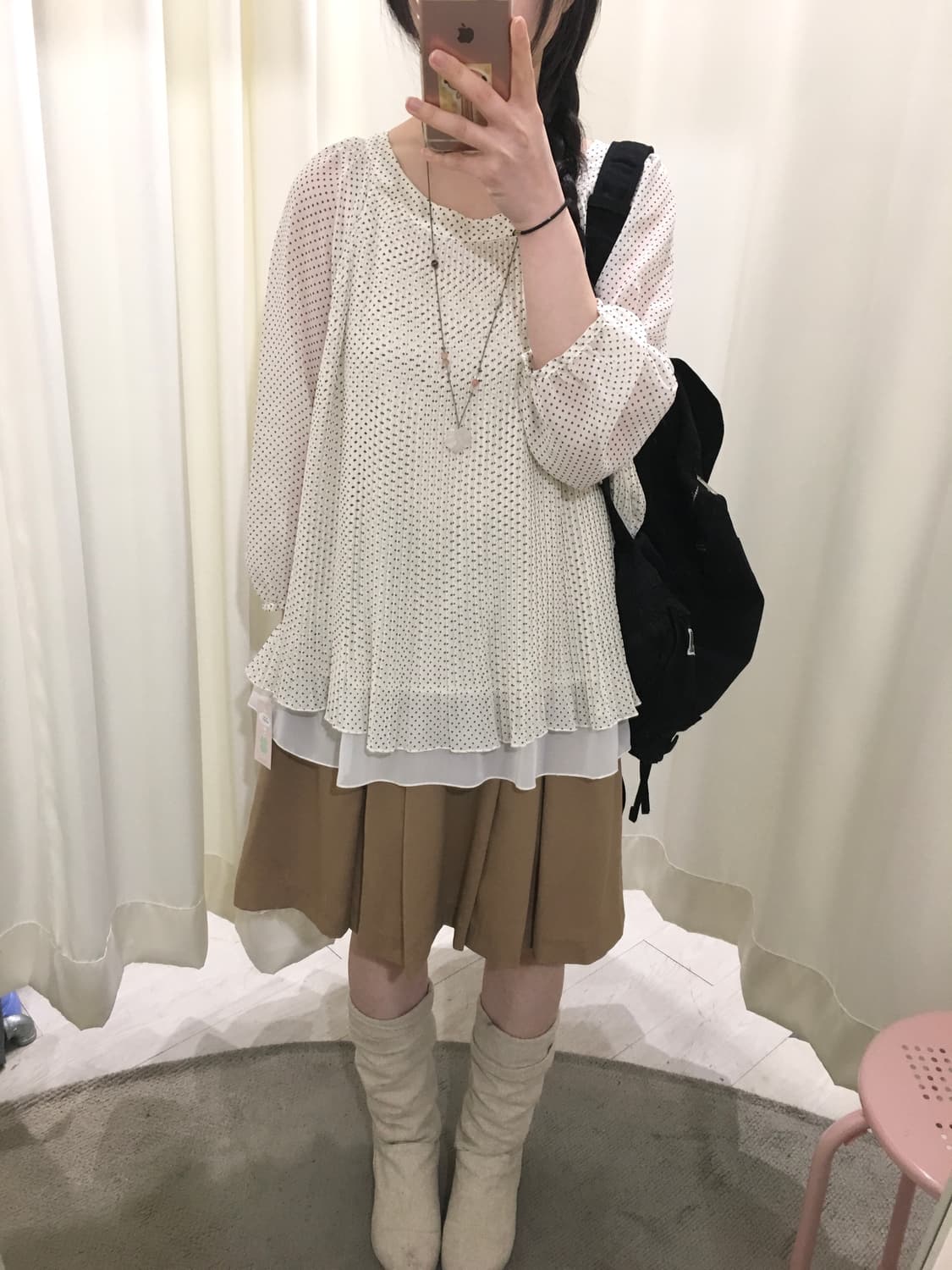 dotdot pleats blouse 상품이미지4