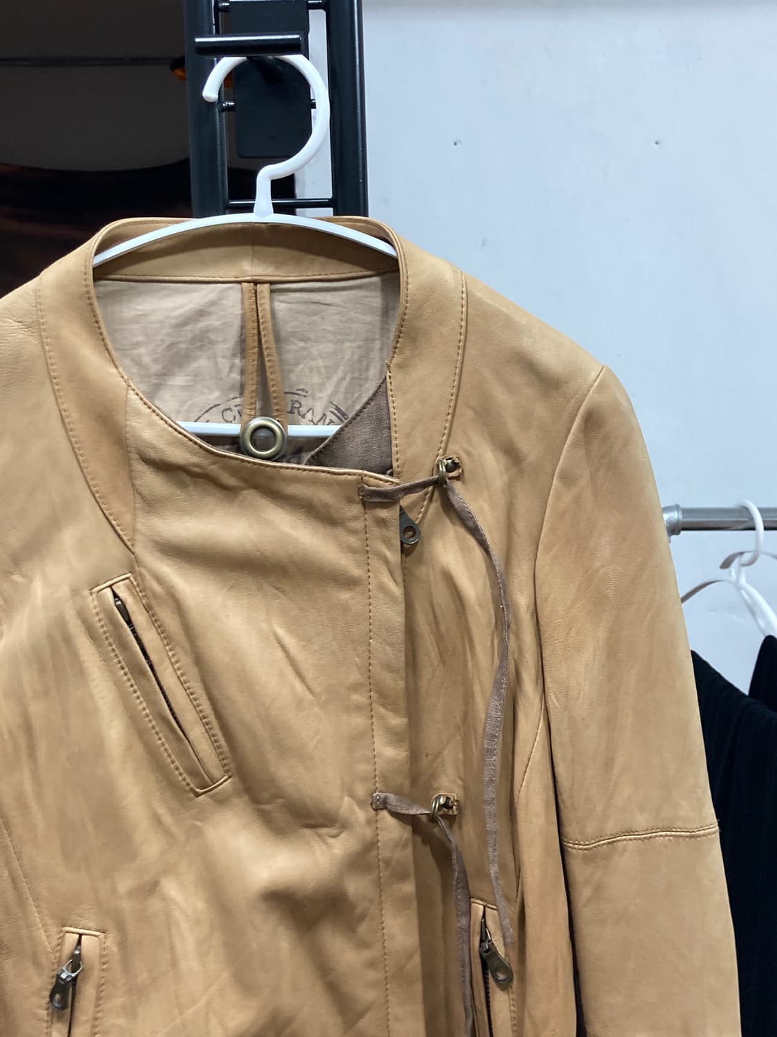 REAC 레더 슬림 자켓 상품이미지3