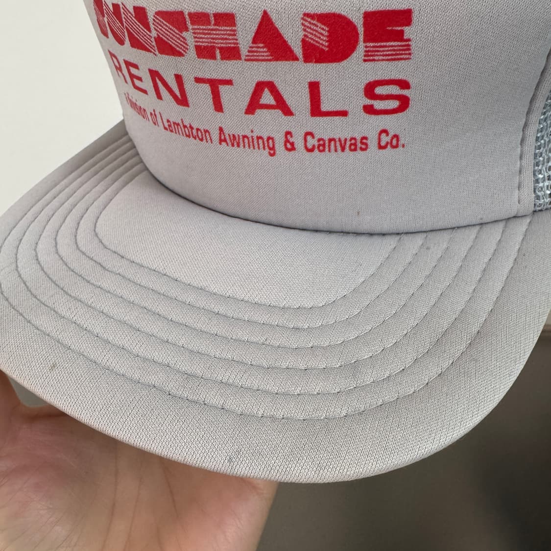 USA SUNSHADE 모자 볼캡 vintage cap 트러커 메쉬 상품이미지4