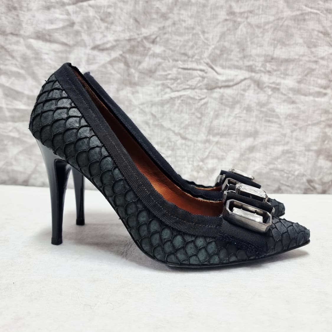 랑방컬렉션 구두 하이힐 스틸레토 슈즈 신발 (245mm) 상태최상 상품이미지3