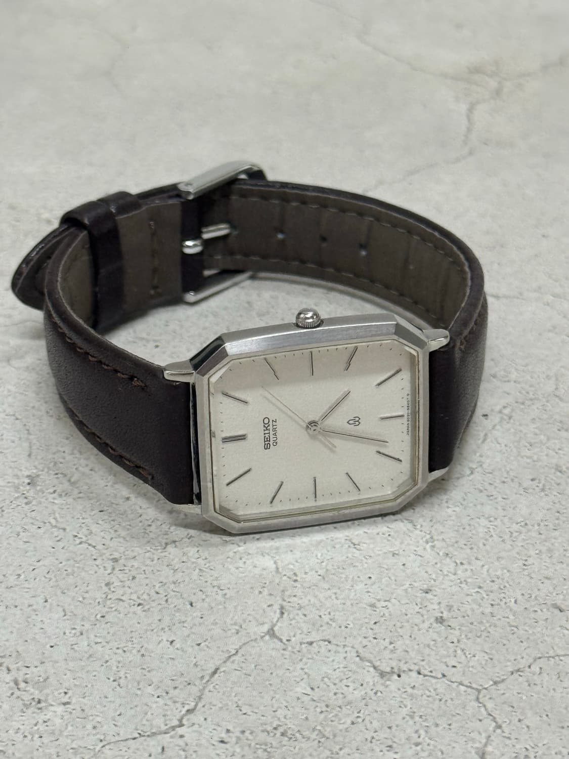 80s 빈티지 세이코 탱크 쿼츠 상품이미지6