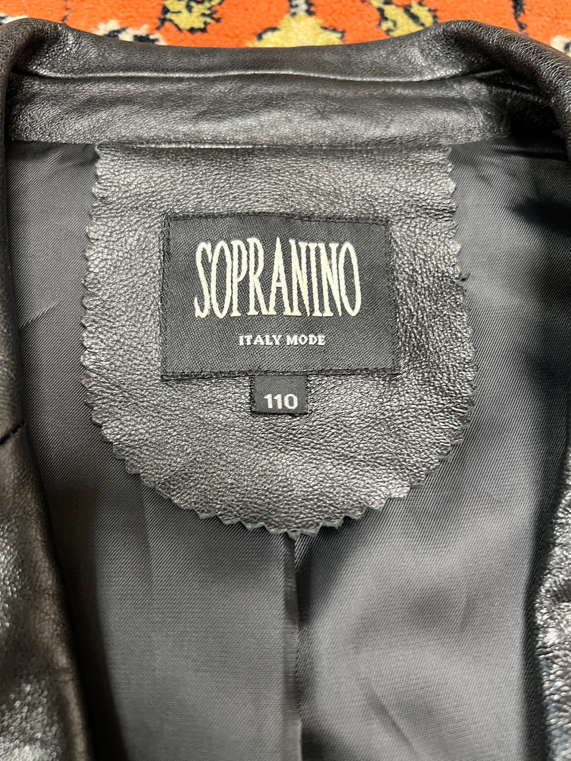 [110] Sopranino  램스킨 빈티지 블레이저 가죽자켓 상품이미지6