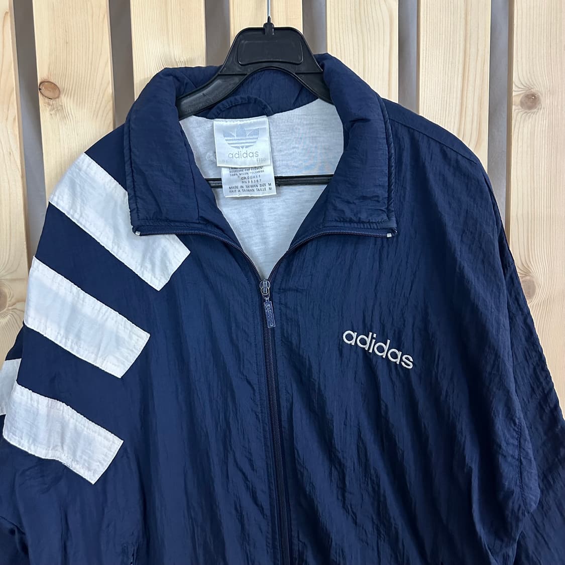 (XL) 아디다스 90s 네이비 바람막이 자켓 상품이미지4