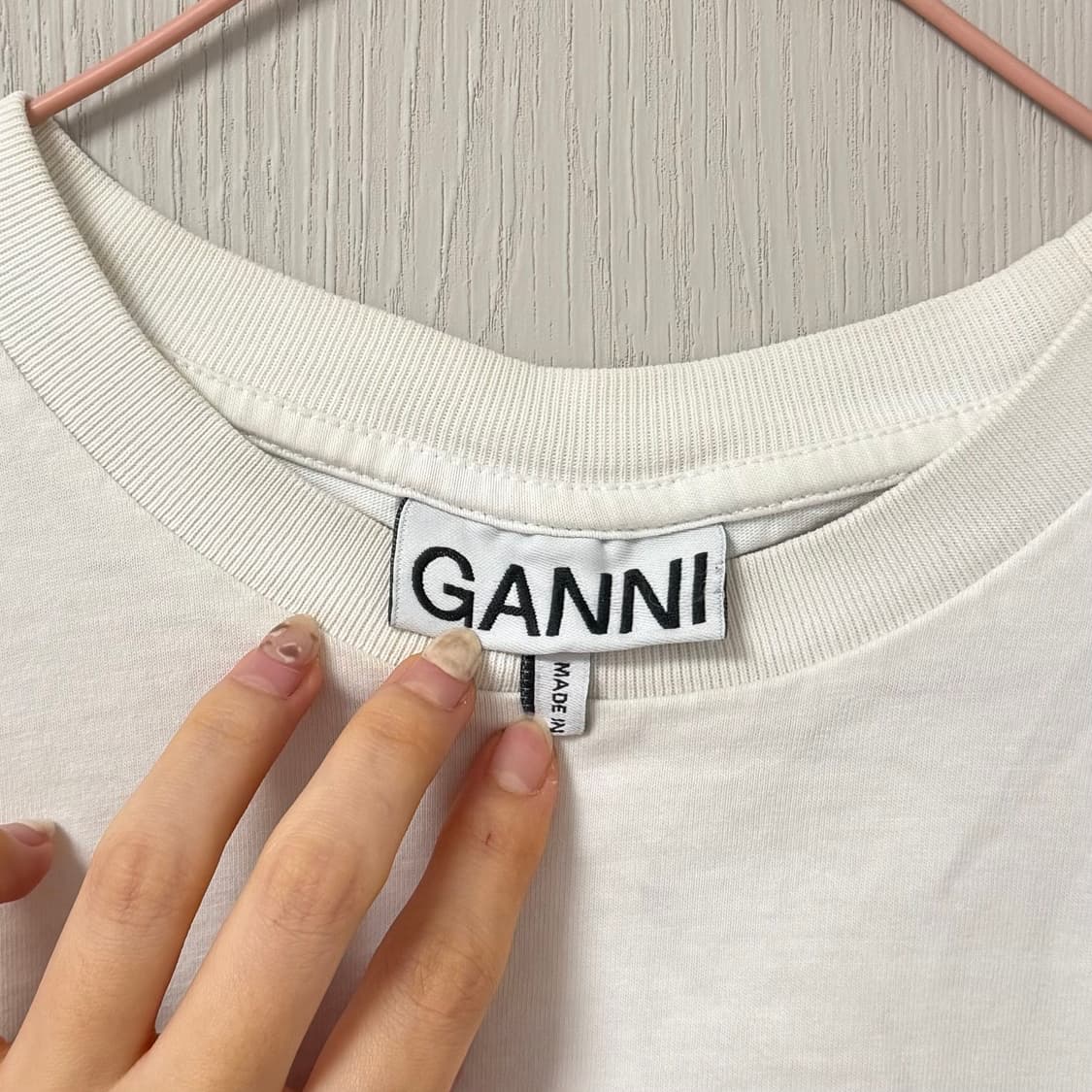 (s) 가니 스마일 핑크 반팔 상품이미지2