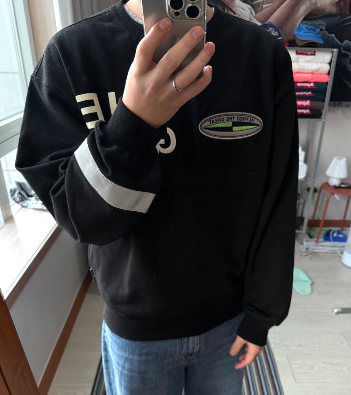 헤리티지플로스 알프레드 맨투맨 상품이미지1