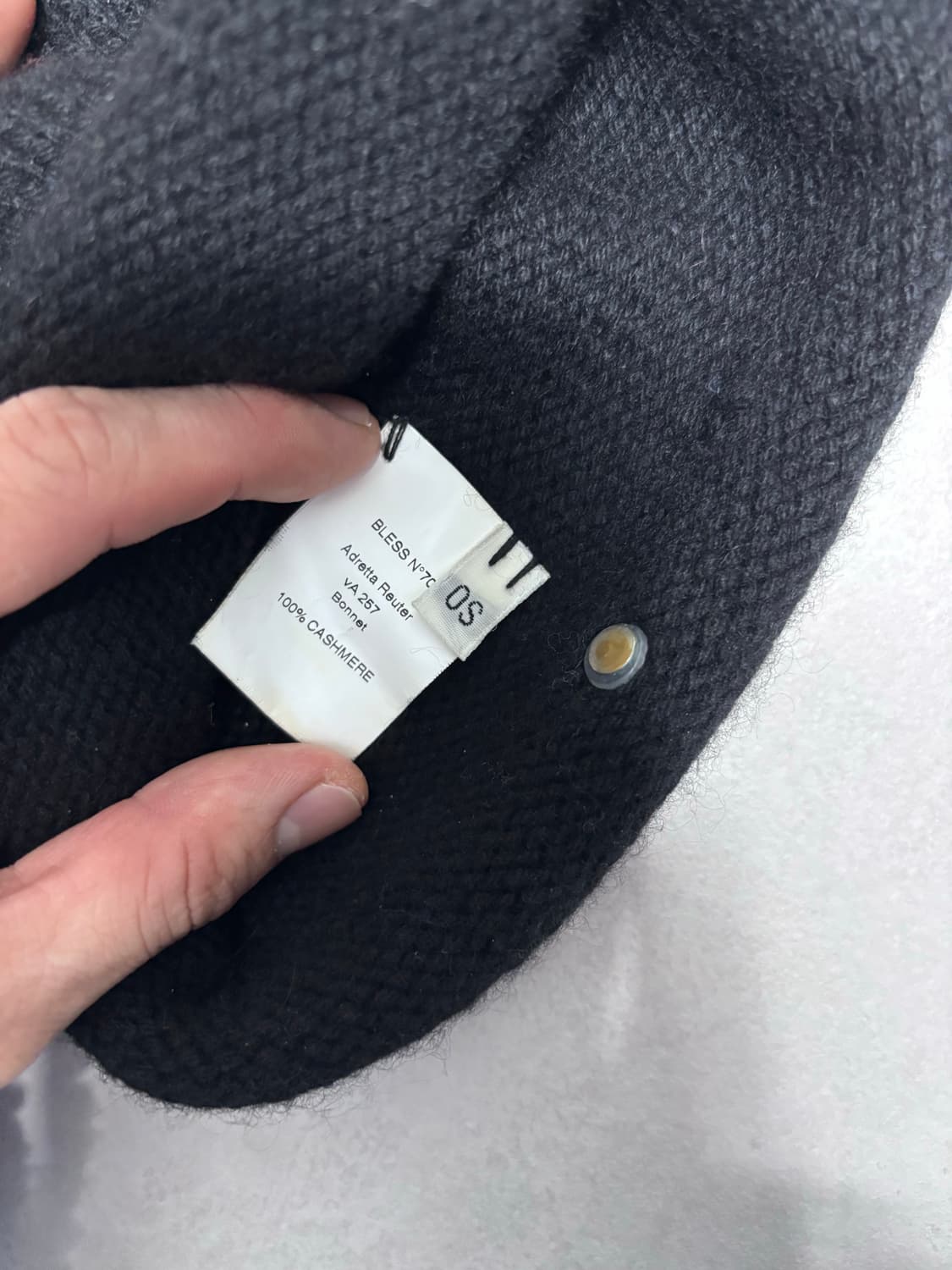 bless 캐시미어 비니 상품이미지5