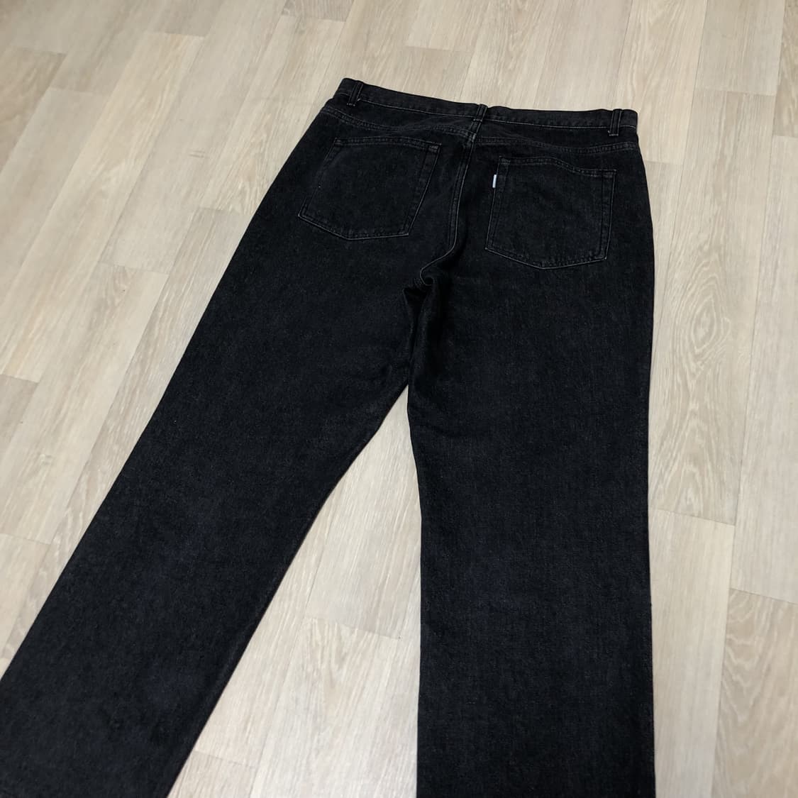 (35-36) 아영상사 AYC 스탠다드진 흑청 블랙 데님 상품이미지8