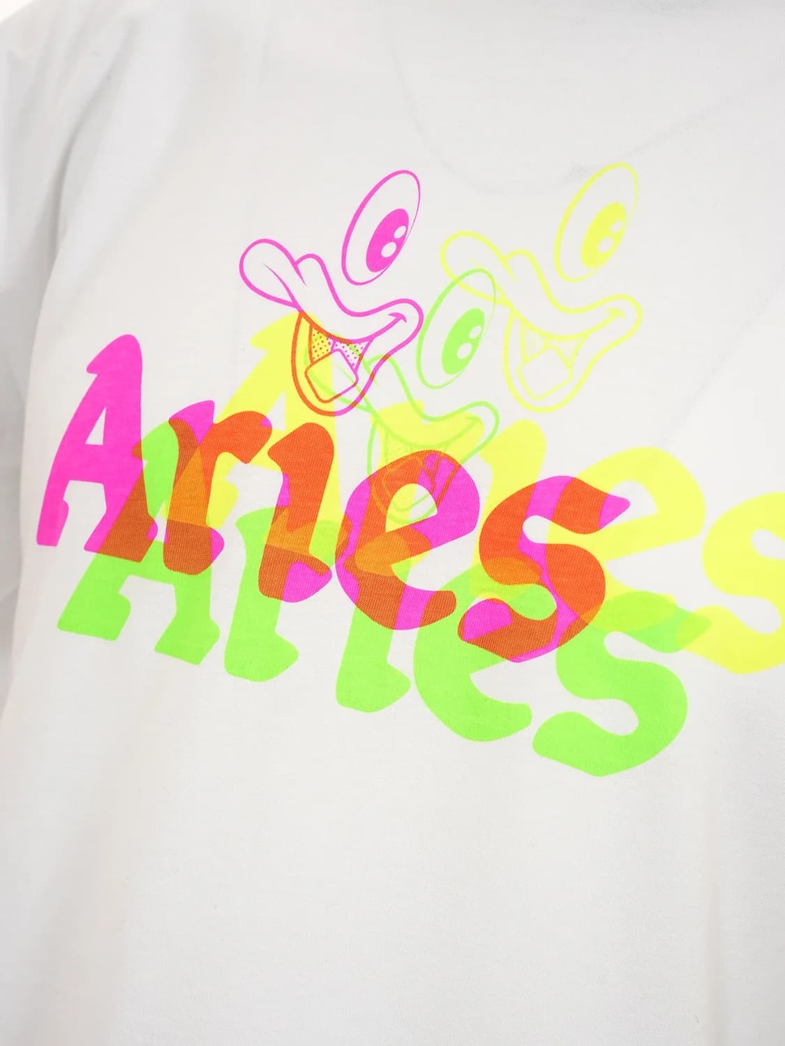 [새상품] Aries 네온 프린트 티셔츠 L 상품이미지2