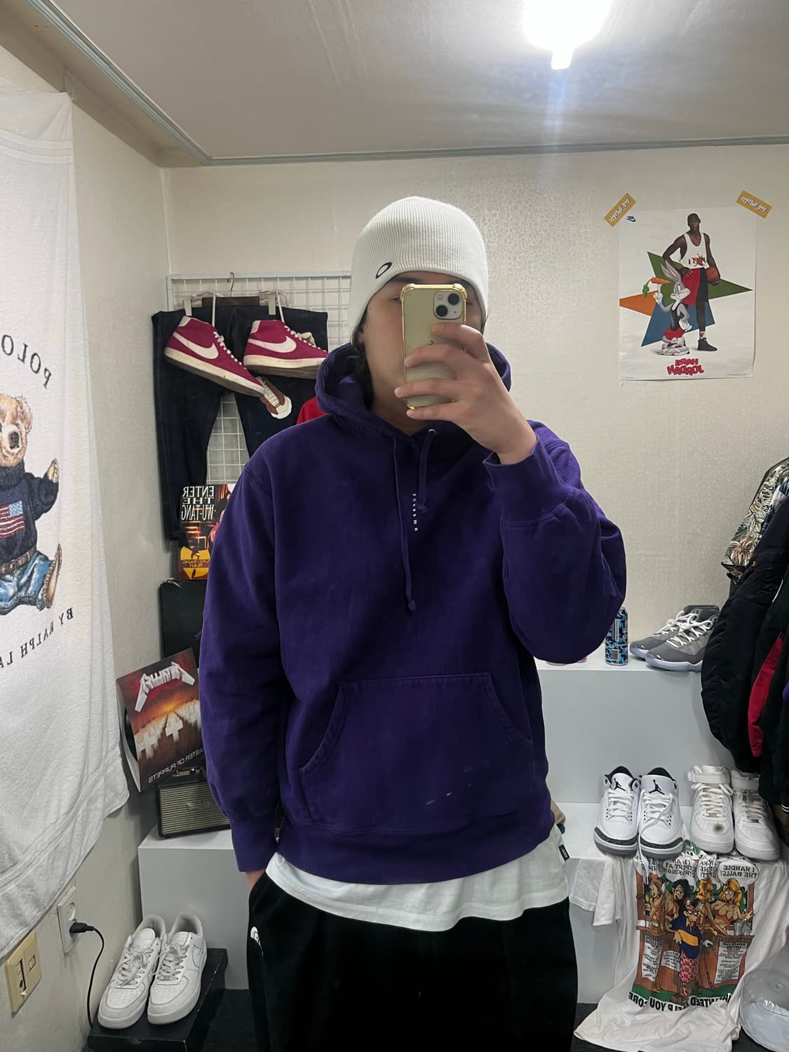슈프림 마이크로 로고 후드 상품이미지7