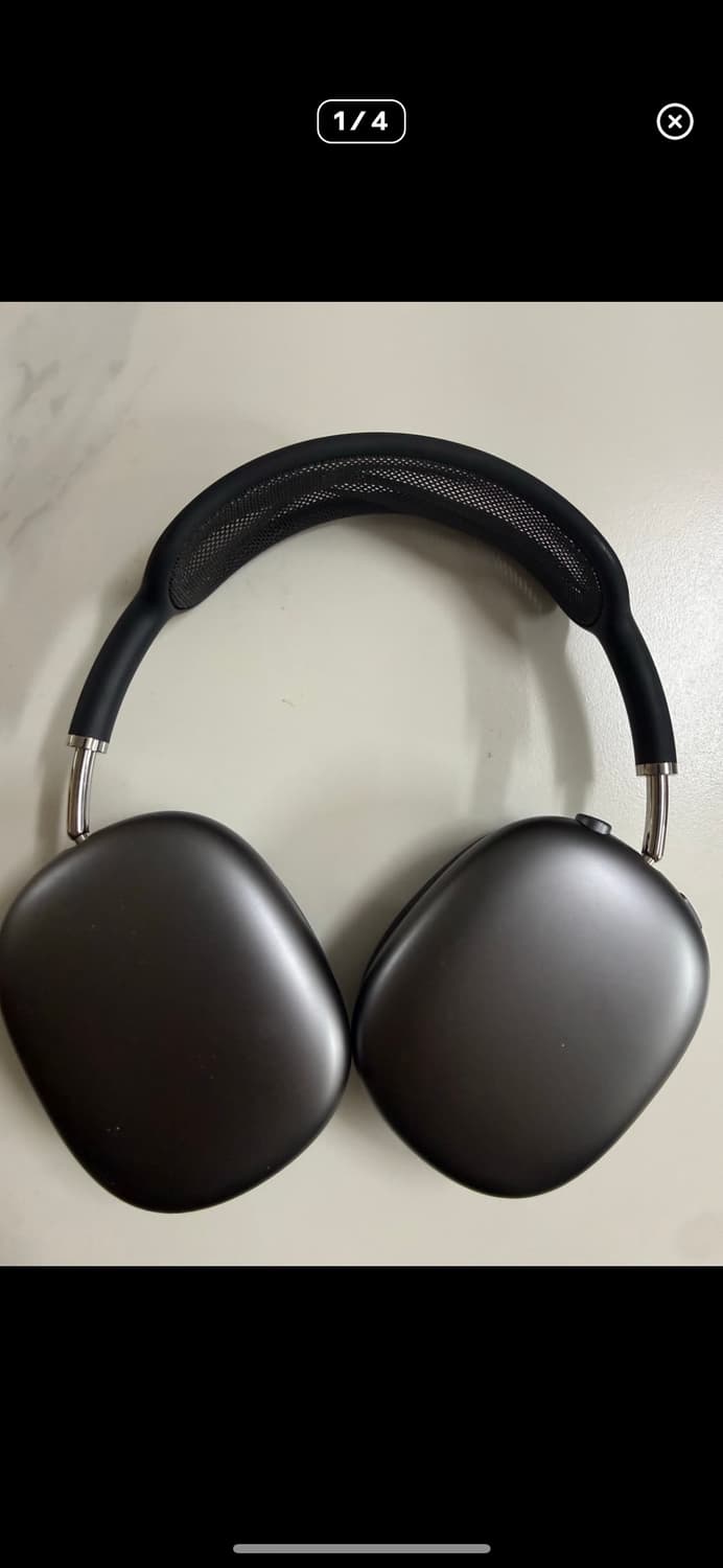 애플 에어팟 맥스 스페이스 그레이 상품이미지1