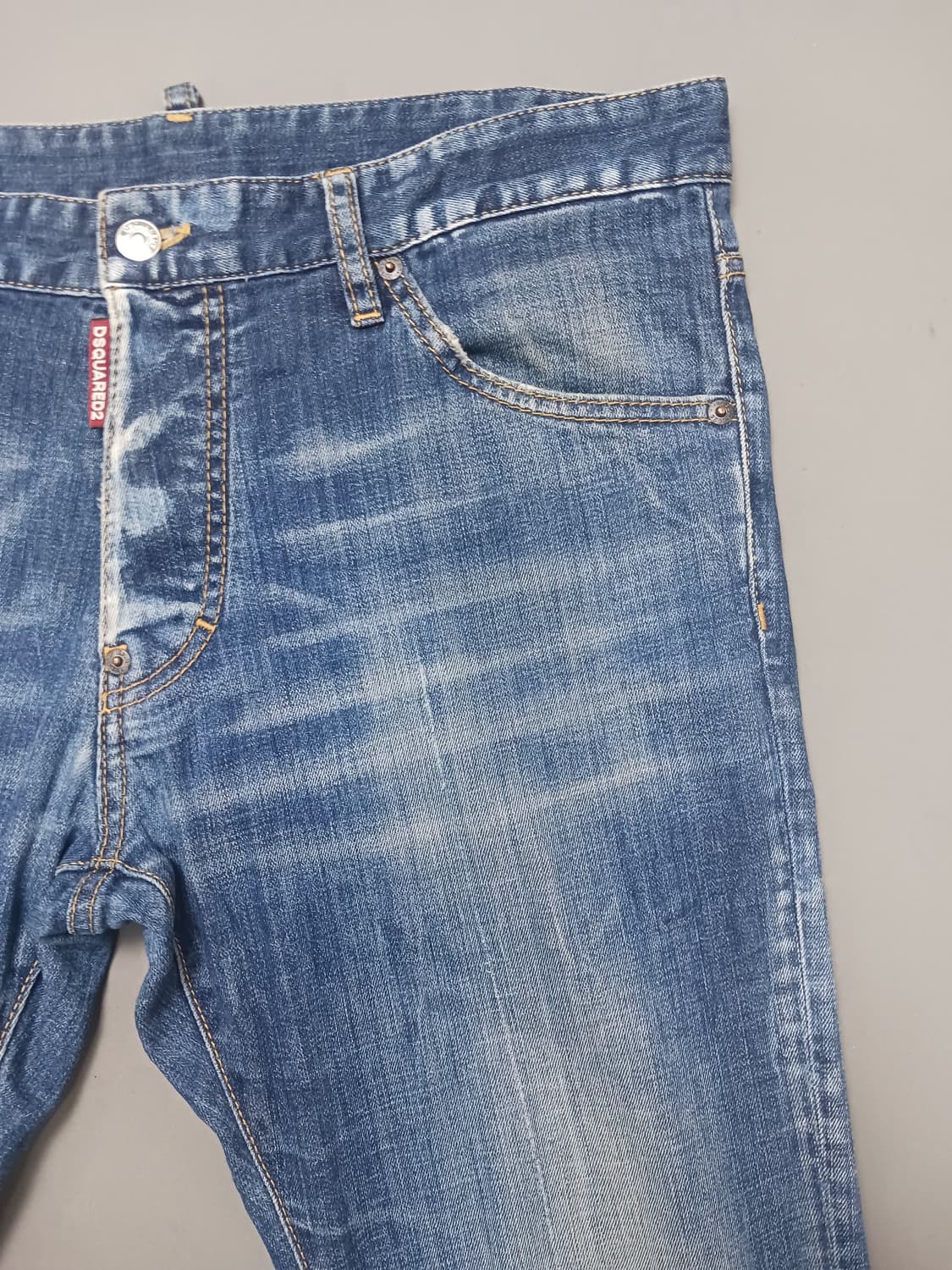 [34] 정품 디스퀘어드2 위스커링 쿨가이진 청바지 상품이미지4