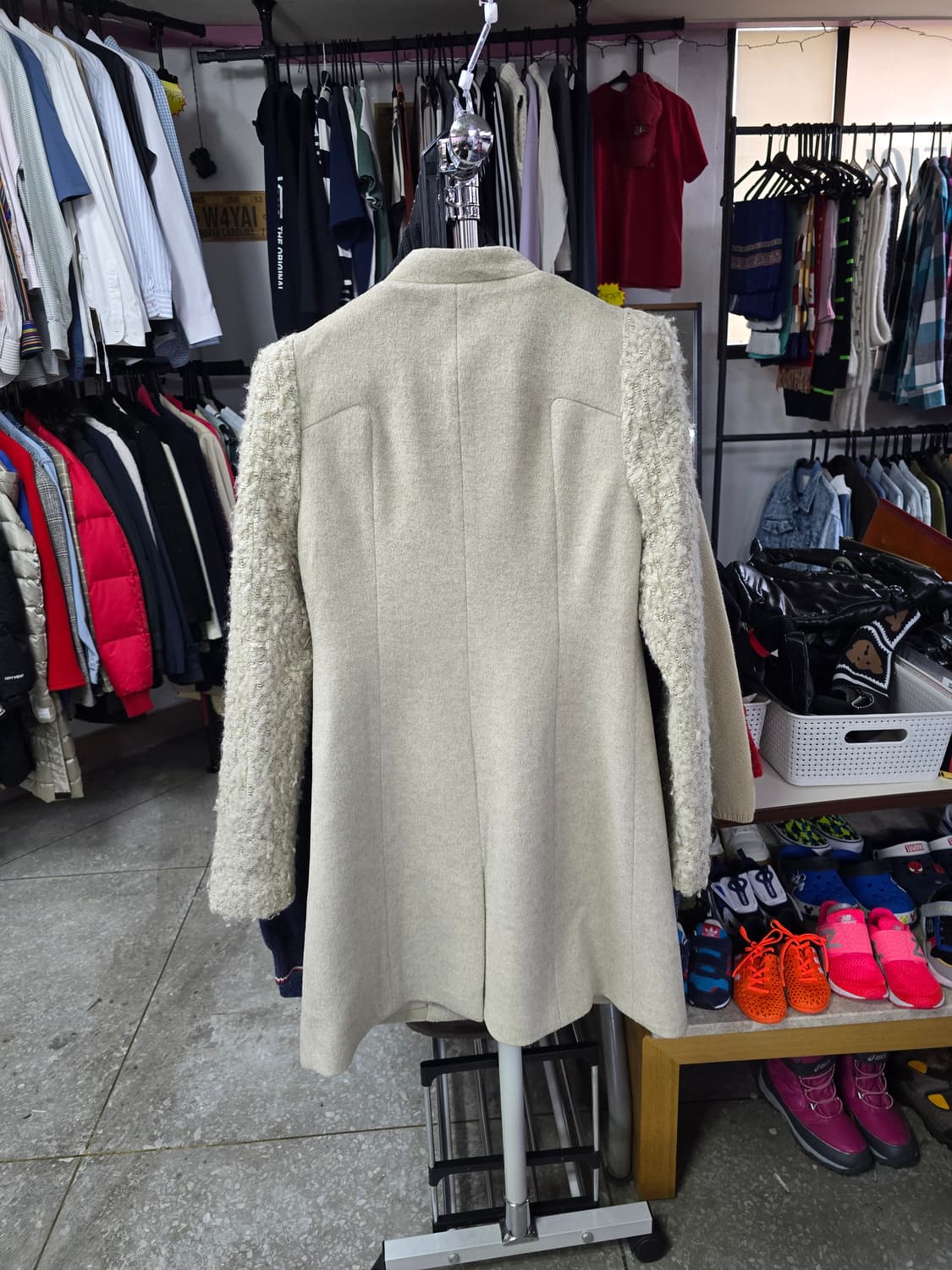 SJSJ 아이보리 부클레 숏코트 (1366) 상품이미지2